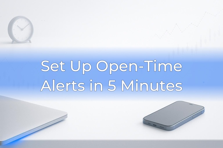 Set Up Open-Time Alerts in 5 Minutes | Open Swing Trading Blog